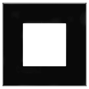 Рамка 1-местная, Avanti "Черный квадрат"