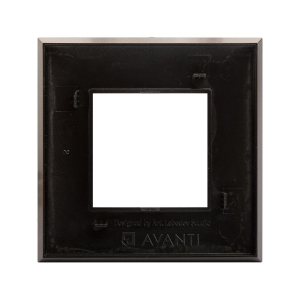 Рамка 1-местная, Avanti "Серый жемчуг"